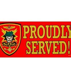 Mac V SOG Bumper Sticker