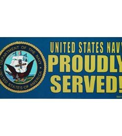 USN Navy Bumper Sticker