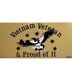 Viet Veteran Bumper Sticker