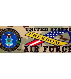 Air Force Iraqi Freedom Bumper Sticker