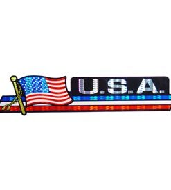 USA Flag Bumper Sticker