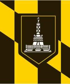 Baltimore Maryland City Flags