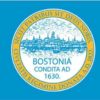City of Boston Flag 3'x5' Nyl-Indoor