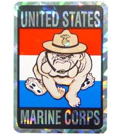 USMC Bulldog Decal