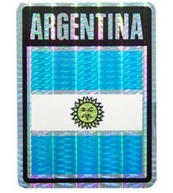 Argentina Reflective Decal