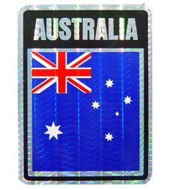 Australia Reflective Decal