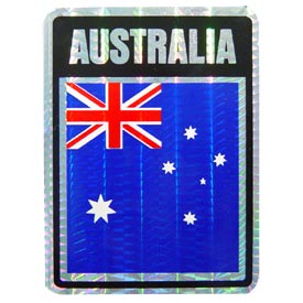 Australia Reflective Decal