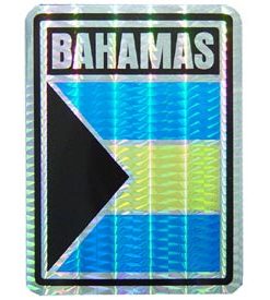 Bahamas Reflective Decal