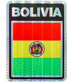 Bolivia Reflective Decal