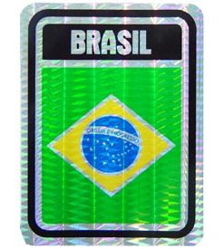 Brazil Reflective Decal