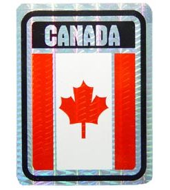 Canada Reflective Decal