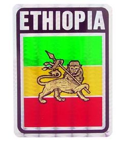 Ethiopia Reflective Decal