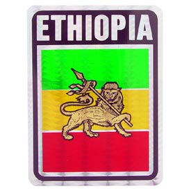 Ethiopia Reflective Decal
