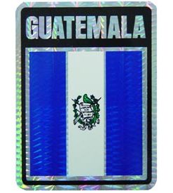 Guatemala Reflective Decal