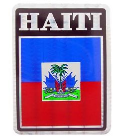 Haiti Reflective Decal