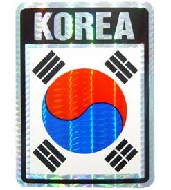 Korea Reflective Decal