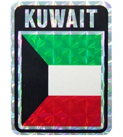 Kuwait Reflective Decal