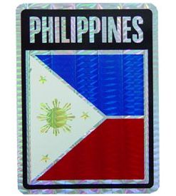 Philippines Reflective Decal