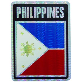 Philippines Reflective Decal