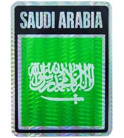 Saudi Arabia Reflective Decal