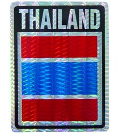 Thailand Reflective Decal