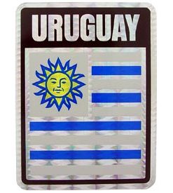 Uruguay Reflective Decal