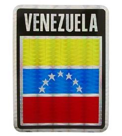 Venezuela Reflective Decal