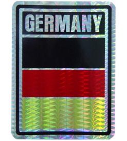 Germany Reflective Decal