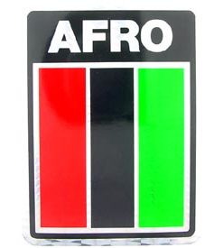 Afro Reflective Decal