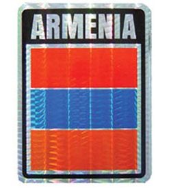 Armenia Reflective Decal