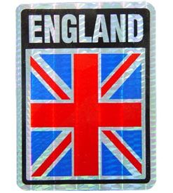 England Reflective Decal