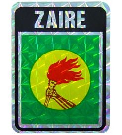 Zaire Reflective Decal