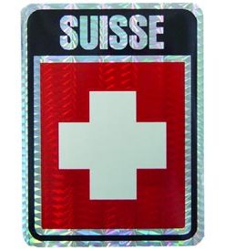 Suisse Reflective Decal