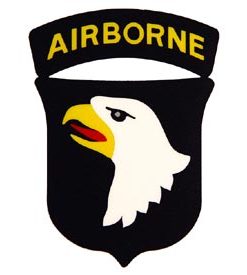 101st AB Window Sticker