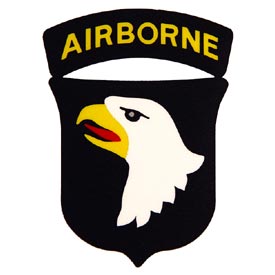 101st AB Window Sticker