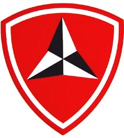 3ed Marine Div Window Sticker