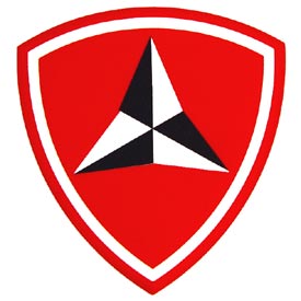 3ed Marine Div Window Sticker
