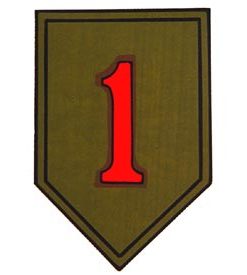 1st Inf Window Sticker