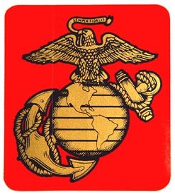 USMC Window Sticker