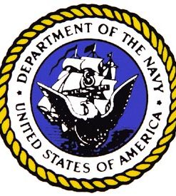 USN Logo Window Sticker