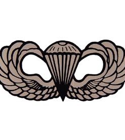 Paratrooper Window Sticker