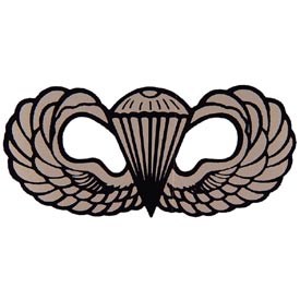 Paratrooper Window Sticker