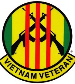 Viet Veteran Window Sticker