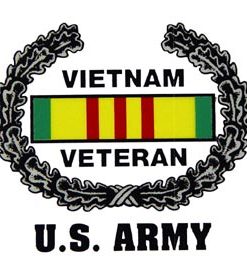 Viet Army Vet Window Sticker