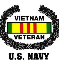 Viet Navy Vet Window Sticker