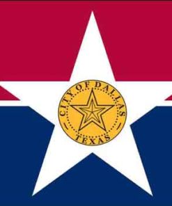 City of Dallas 12"x18" Nylon Flag