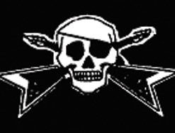 Pirate Radio Flag 3x5ft Poly