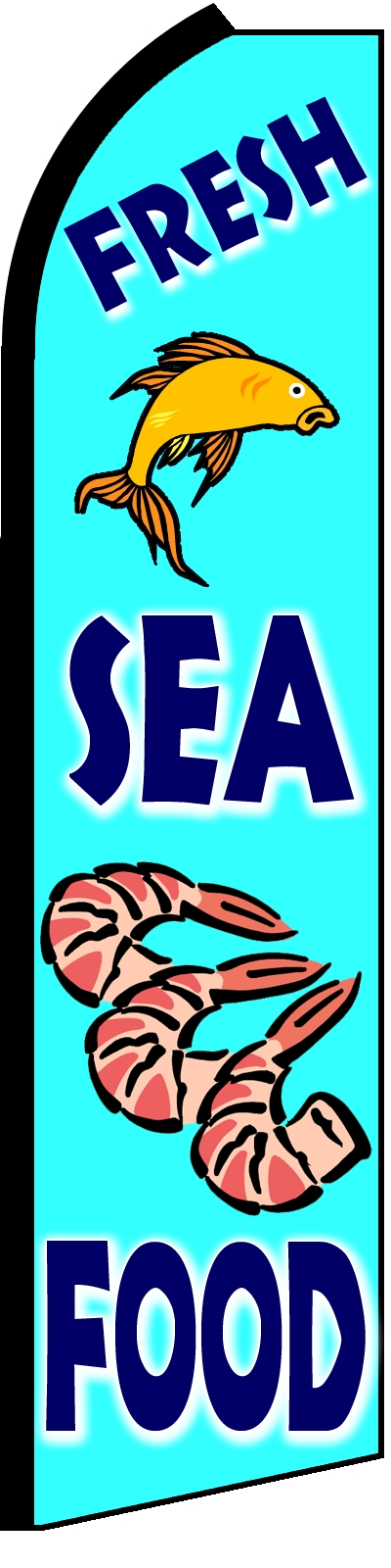 Fresh Sea Food Blade/ Feather