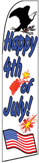 Happy 4th Of July Blade/ Feather