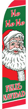 Ho Ho Ho Feliz Navidad Blade/ Feather